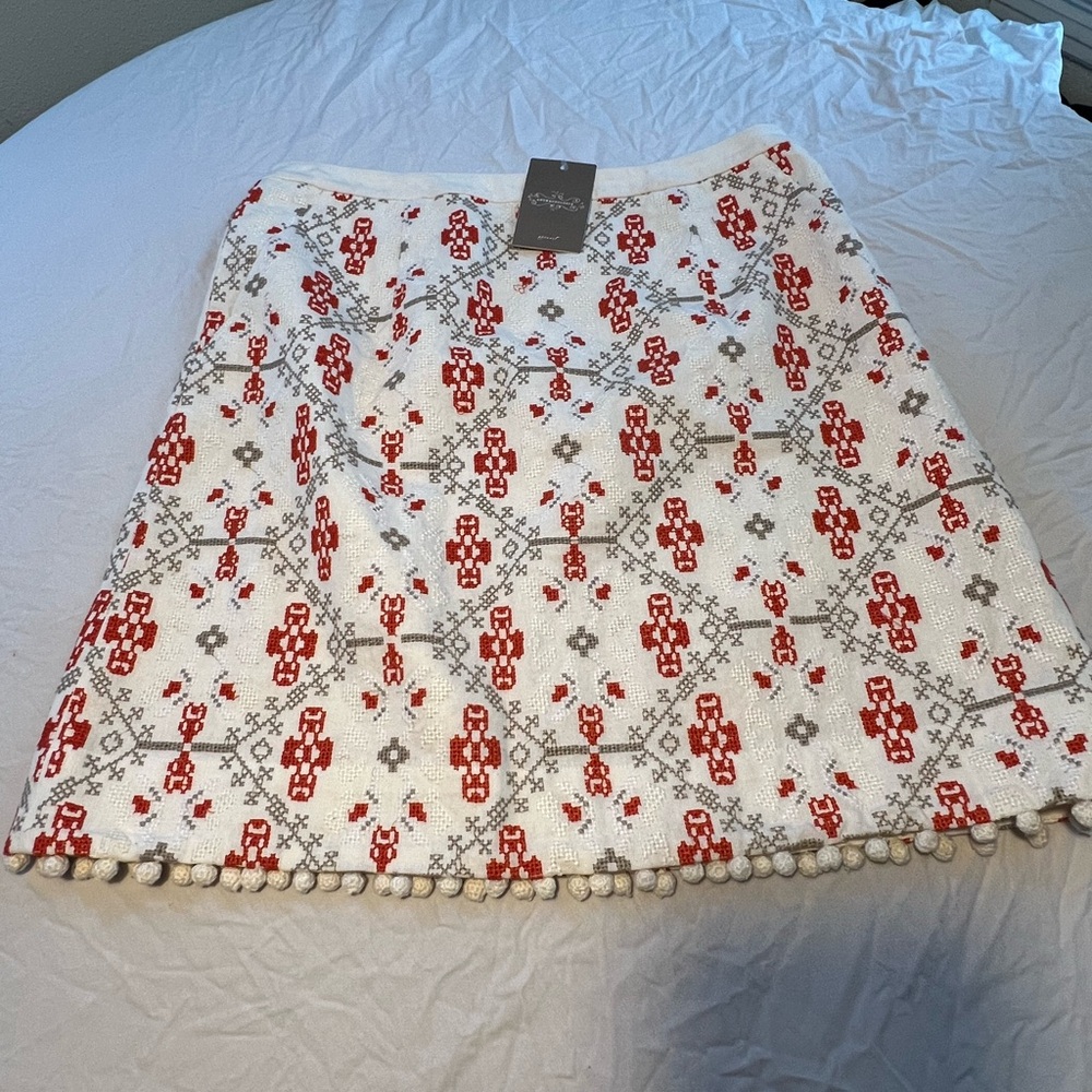 Anthropologie Maeve A-line skirt size 10